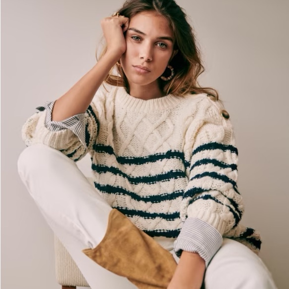 Sezane James Jumper Small EUC